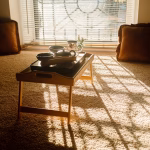 Salón de una casa muy luminoso