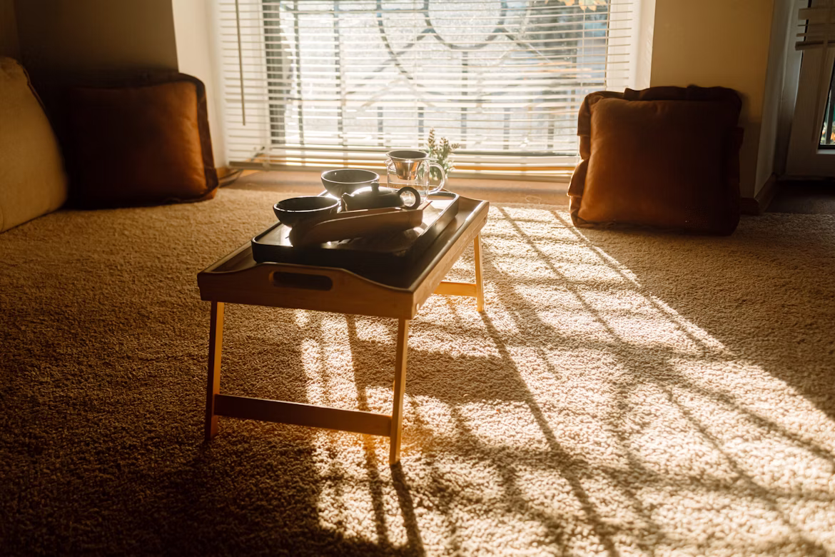 Salón de una casa muy luminoso
